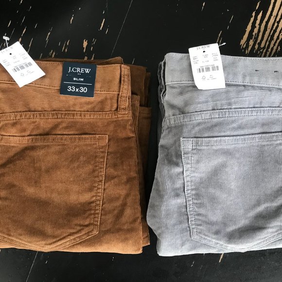 J. Crew Factory Other - 2 NWT J. Crew Factory Slim-Fit Flex Cord 33/30